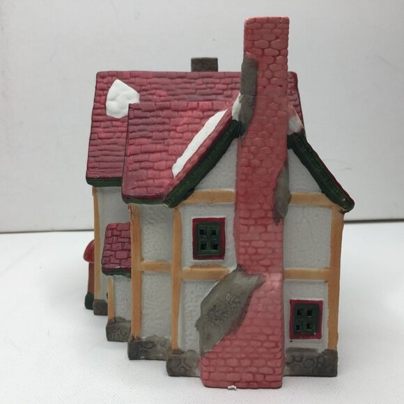 Lemax 1993 Dickensvale Christmas Village Porcelain Lighted House Shoppe 35073 - Picture 4 of 15
